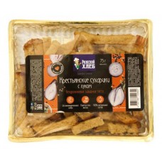 Сухарики Рижский хлеб Крестьянские с луком, 75 г (kastd) в магазинах Ашан
