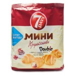 Мини круассаны 7Days с кремом вишня-ваниль, 300 г (kastd)