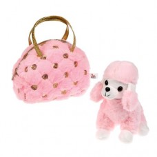 Мягкая игрушка Fluffy Family Пудель в сумочке, 18 см (kastd) в магазинах Ашан
