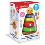 Пирамидка-неваляшка Азбукварик музыкальная (kastd)