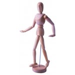 Кукла АШАН Красная птица деревянная, 30 см (kastd)