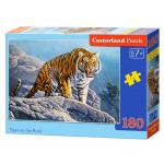 Пазл Castorland Тигр на скале, 180 деталей (kastd)