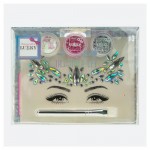 Набор для дизайна лица и тела Lukky Дизайнер-Сет с клейкими блестками (kastd)