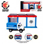 Игровой набор Пламенный Мотор Гараж с машиной (kastd)