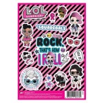 Наклейки декоративные ND Play L.O.L. Surprise! Ė5, 15х22,5 см (kastd)