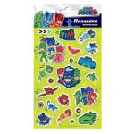 Наклейки вспененные ND Play Герои в масках многоразовые, 15х24 см (kastd)