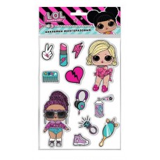 Наклейки гелевые Куклы ЛОЛ Мода (kastd) в магазинах Ашан