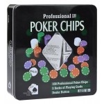 Покерный набор, 100 фишек (kastd) Покерный набор, 100 фишек (kastd)