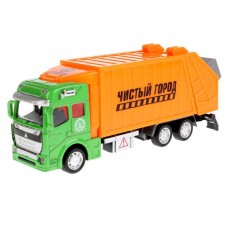 Машина инерционная Технопарк Мусоровоз, 19 см (kastd) в магазинах Ашан