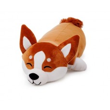 Мягкая игрушка Смолтойс Корги Сплюша лежачая, 50 см (kastd) в магазинах Ашан