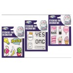 Наклейки декоративные на телефон планшет рюкзак пластиковые, 11х15 см (kastd)