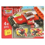 Конструктор Город мастеров Транспорт, 33 детали (kastd)