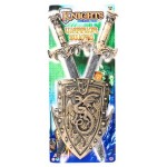 Игрушечный набор HTI Poket money два меча и щит (kastd) Игрушечный набор HTI Poket money два меча и щит (kastd)