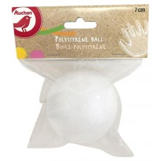 Шарик для поделок и декорирования АШАН Красная птица полистирол, 7 см (kastd) в магазинах Ашан