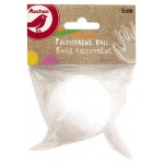 Шарик для поделок и декорирования АШАН Красная птица полистирол, 5 см (kastd)