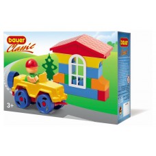 Конструктор Bauer Classic Блокмен на джипе и маленький домик (kastd) в магазинах Ашан