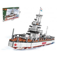 Игрушка-конструктор COGO Боевой корабль (kastd) в магазинах Ашан