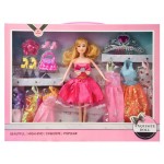Игровой набор Кукла с аксессуарами, 12 предметов (kastd)