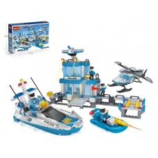 Игрушка-конструктор COGO Полиция (kastd) в магазинах Ашан