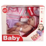 Кукла-пупс Ledy Toys с аксессуарами, 5 предметов (kastd)