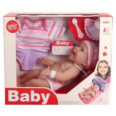 Кукла-пупс Ledy Toys с аксессуарами, 5 предметов (kastd) в магазинах Ашан