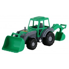 Машина Полесье алтай трактор-экскаватор (kastd) в магазинах Ашан