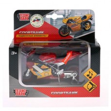 Модель металлическая Технопарк Мотоцикл озвученный, 11,5 см (kastd) в магазинах Ашан