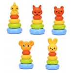 Пирамида Росигрушка Зверюшка (kastd)