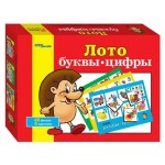 Игра настольная Step Puzzle лото Буквы-цифры (kastd)