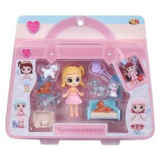 Кукла-мини Abtoys c питомцами, 9 см (kastd) в магазинах Ашан