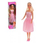 Кукла Наша Игрушка в атласном платье, 28 см (kastd)