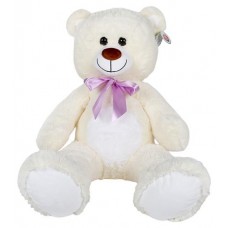 Медвежонок ONE TWO FUN молочного цвета, 95 см (kastd) в магазинах Ашан