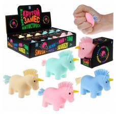 Игрушка-жмяка 1TOY Крутой замес Единорог, 12х6 см (kastd) в магазинах Ашан