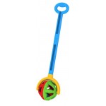 Каталка с ручкой НОРДПЛАСТ Шарик (kastd)