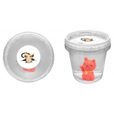 Слайм котик, 150 мл (kastd) в магазинах Ашан