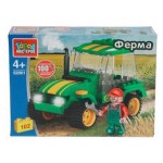 Конструктор Город мастеров Трактор, 102 детали (kastd)