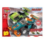 Конструктор Город мастеров ралли: 2 Гонки инерция, 81 деталь (kastd)