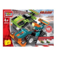 Конструктор Город мастеров ралли: 2 Гонки инерция, 81 деталь (kastd) в магазинах Ашан