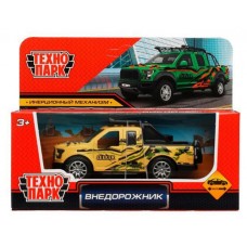 Машина металлическая Технопарк Внедорожник инерция, 11 см (kastd) в магазинах Ашан