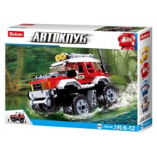 Конструктор Sluban Внедорожник, 145 деталей (kastd) в магазинах Ашан