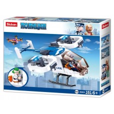 Конструктор Sluban Полицейская техника, 161 деталь (kastd) в магазинах Ашан