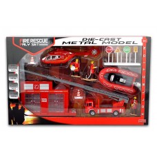 Набор Due-Cast Metal Пожарная техника (kastd) в магазинах Ашан