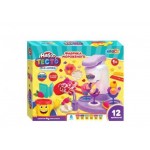 Набор с тестом для лепки и формочками Мульти АРТ фабрика мороженного (kastd)