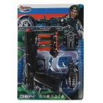 Набор игровой Играем вместе военный пистолет с присосками, 21х31х2,5 см (kastd)