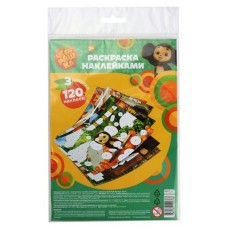 Наклейки Чебурашка многоразовые (kastd) в магазинах Ашан