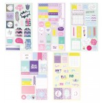 Набор бумажных наклеек MESHU Good vibe, 5 шт (kastd)