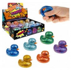 Игрушка-антистресс 1TOY Уточка жмяка пищалка, 8х7,2х6,5 см (kastd) в магазинах Ашан