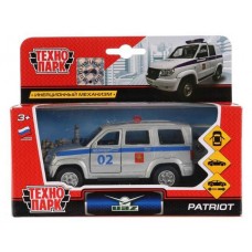 Машина инерционная Технопарк UAZ Patriot Полиция, 12 см (kastd) в магазинах Ашан