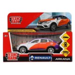 Машина инерционная Технопарк Renault Arkana каршеринг, 12 см (kastd)