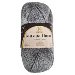 Пряжа Камтекс Ангара люкс серебристый 50 г 220 м (kastd)